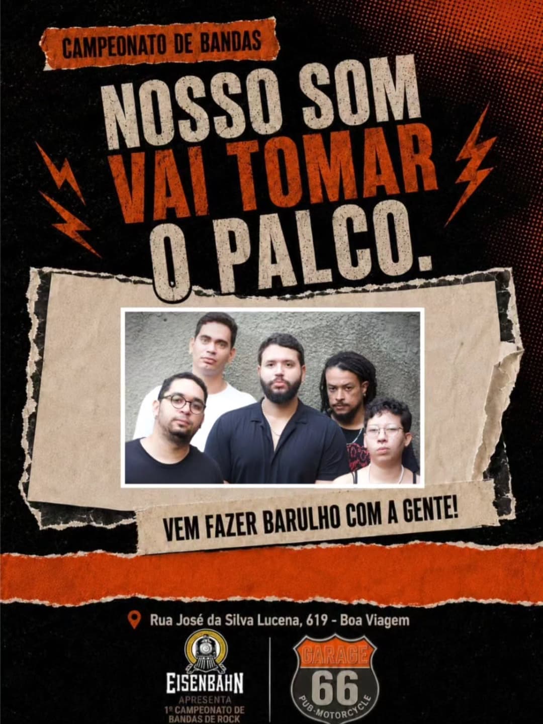 Flyer de Sonic Highways