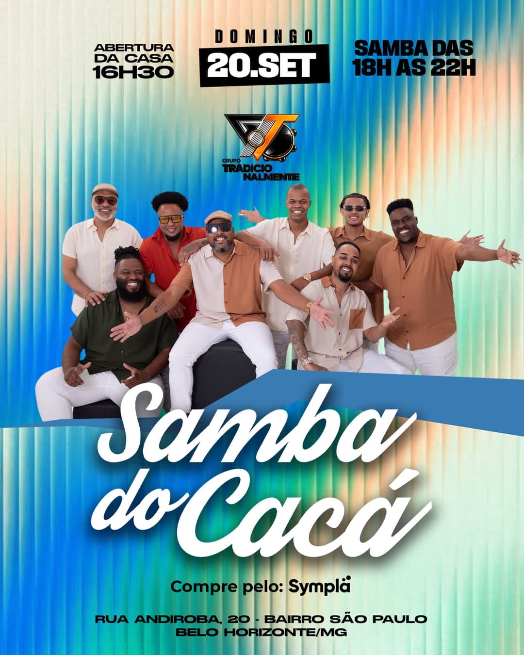 Flyer de Grupo Tradicionalmente