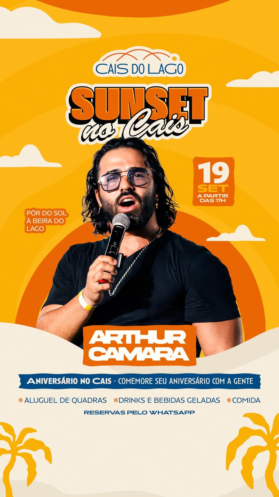 Flyer de Arthur Câmara