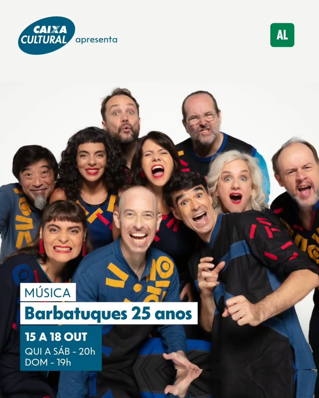 Flyer de barbatuques