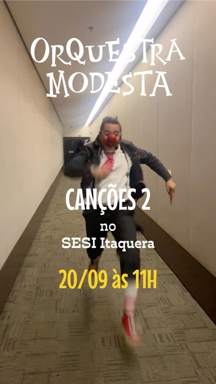 Flyer de Orquestra Modesta