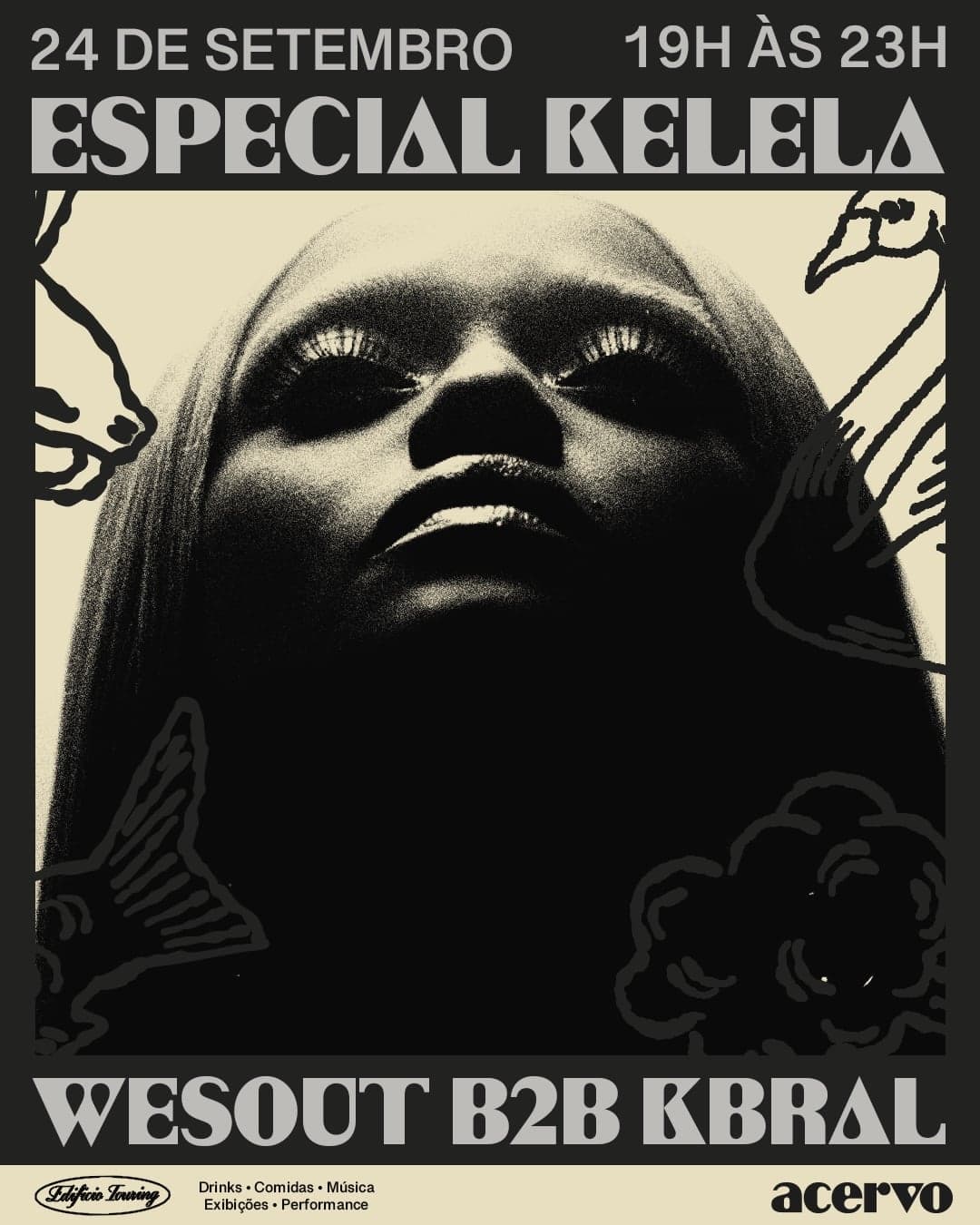 Flyer de Wesout e Kbral