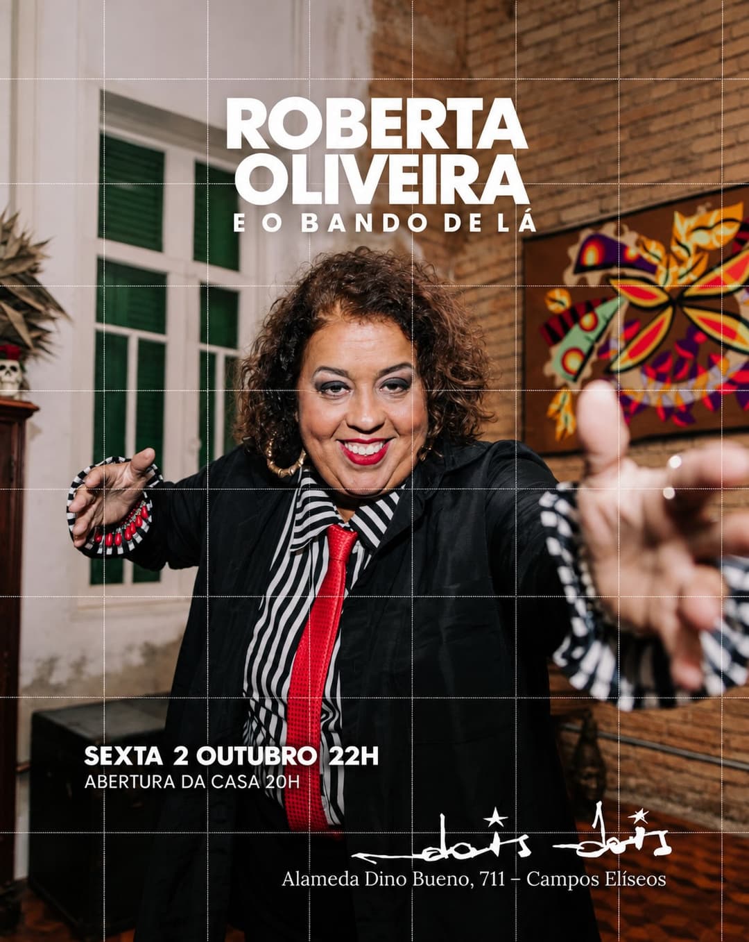 Flyer de Roberta Oliveira