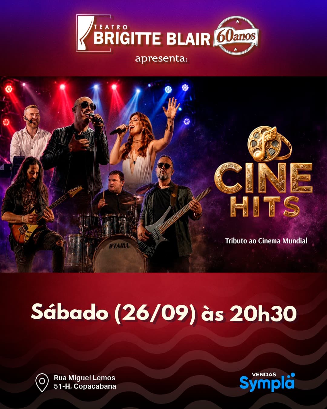 Flyer de Cine Hits