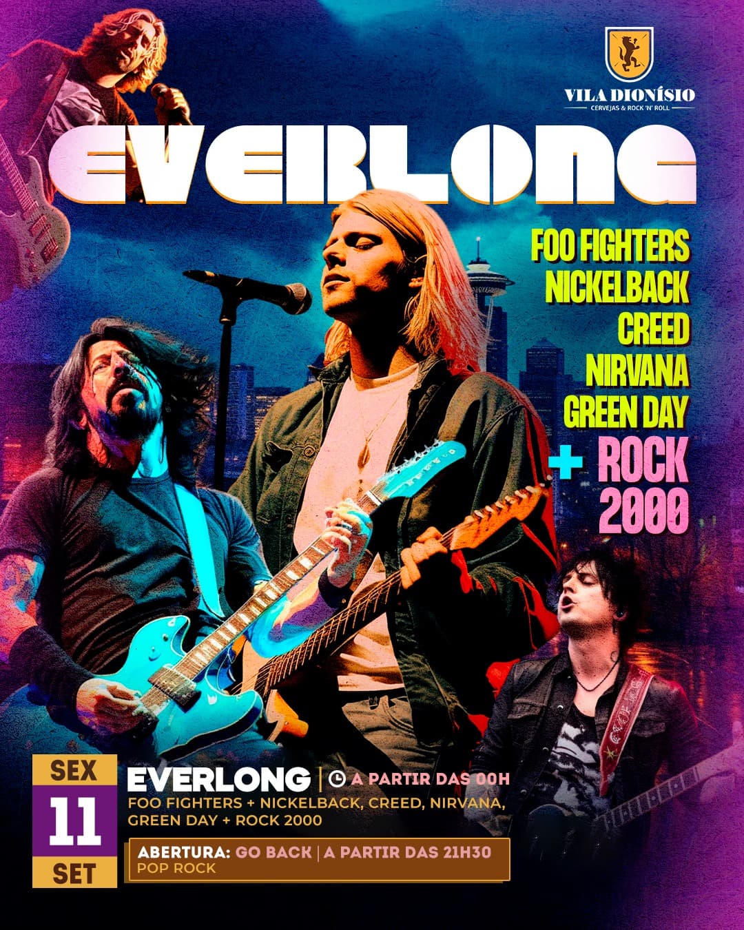 Flyer de EVERLONG e Go Back