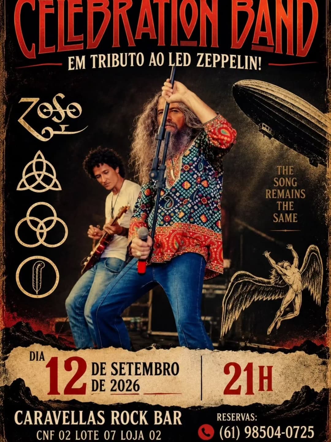 Flyer de Celebration Band