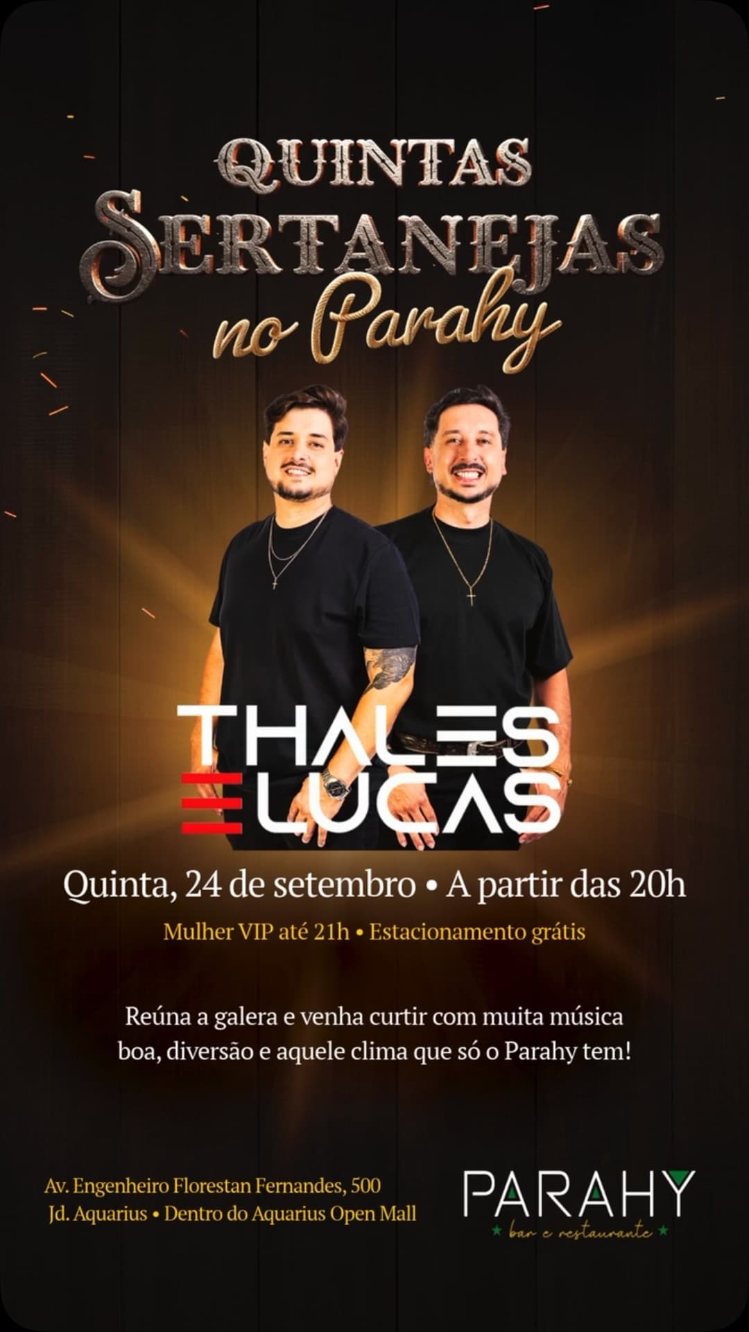 Flyer de Thales & Lucas