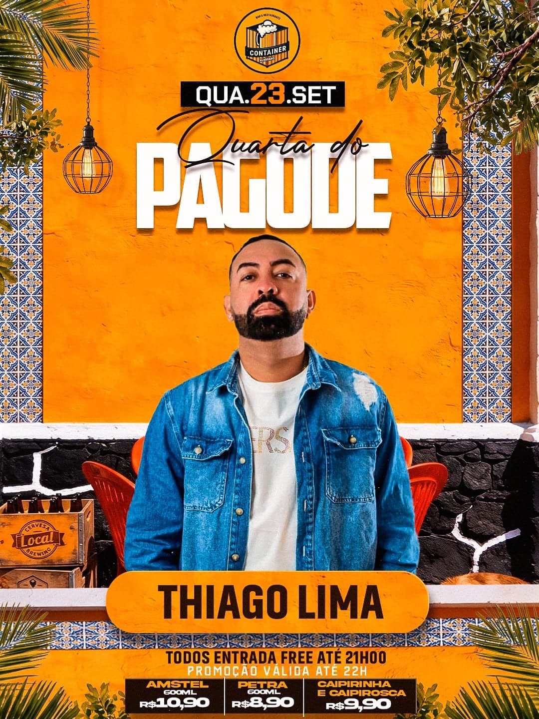 Flyer de Thiago Lima