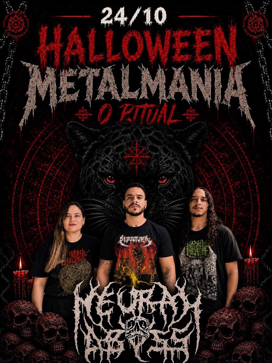 Flyer de Neural Abyss