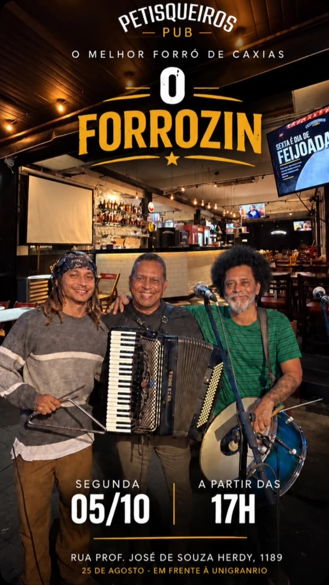Flyer de O Forrozin