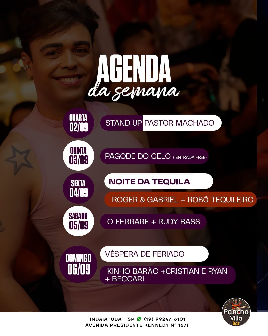 Flyer de Pagode do Celo