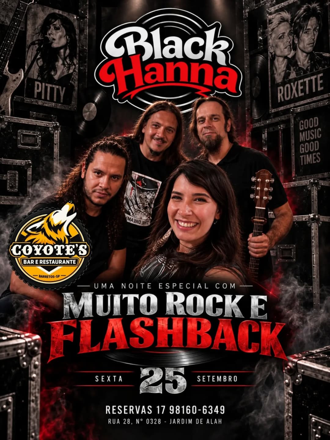 Flyer de Black Hanna