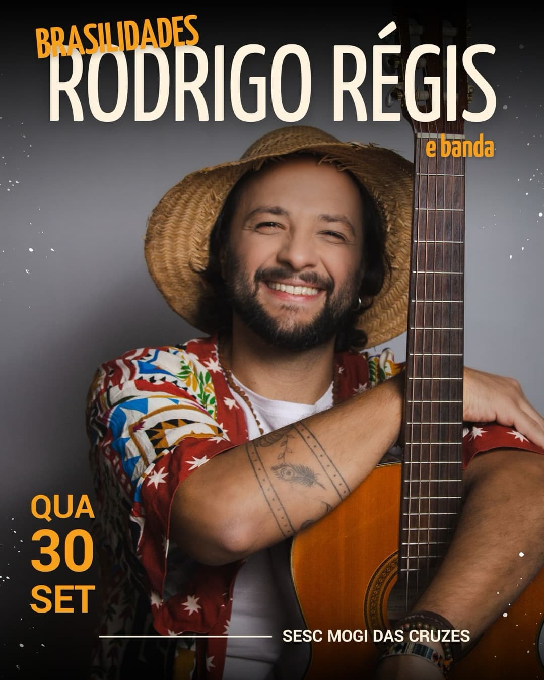 Flyer de Rodrigo Régis