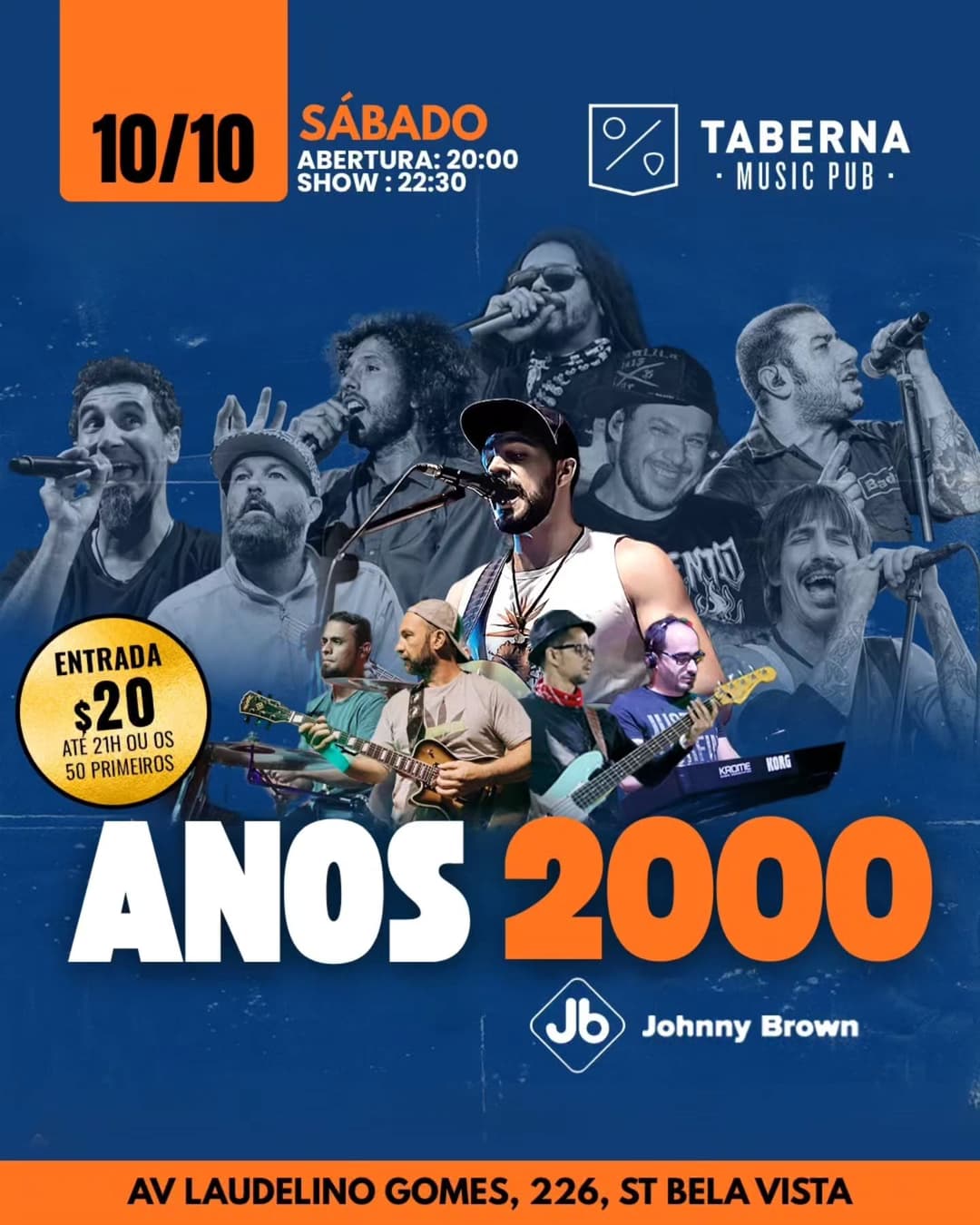 Flyer de Johnny Brown