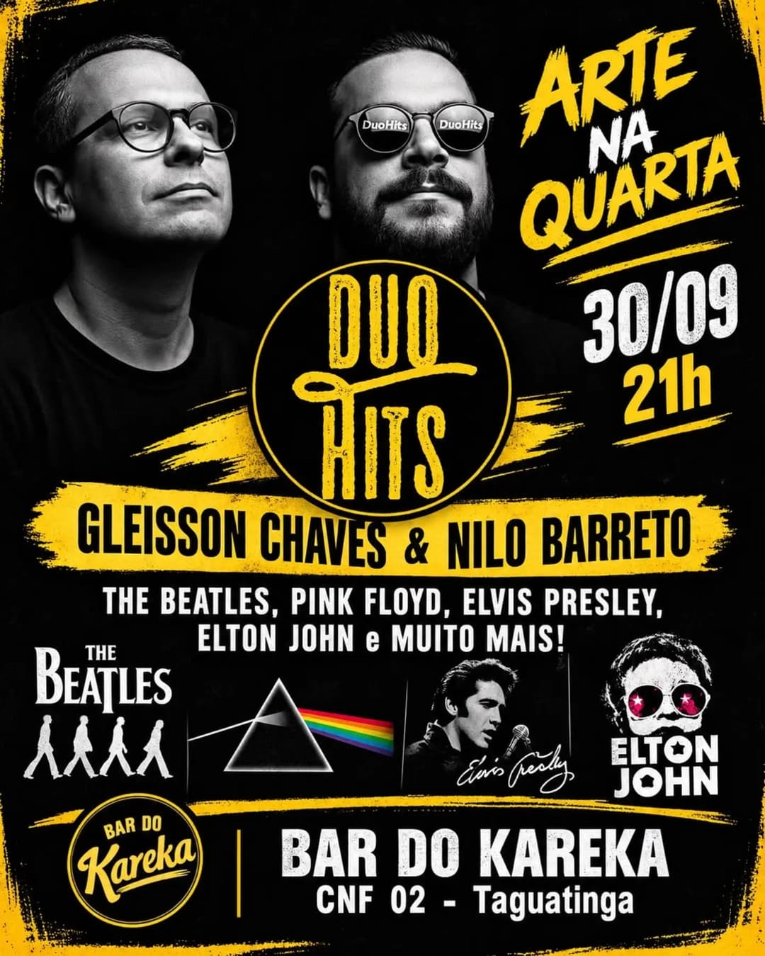 Flyer de DUOHITS
