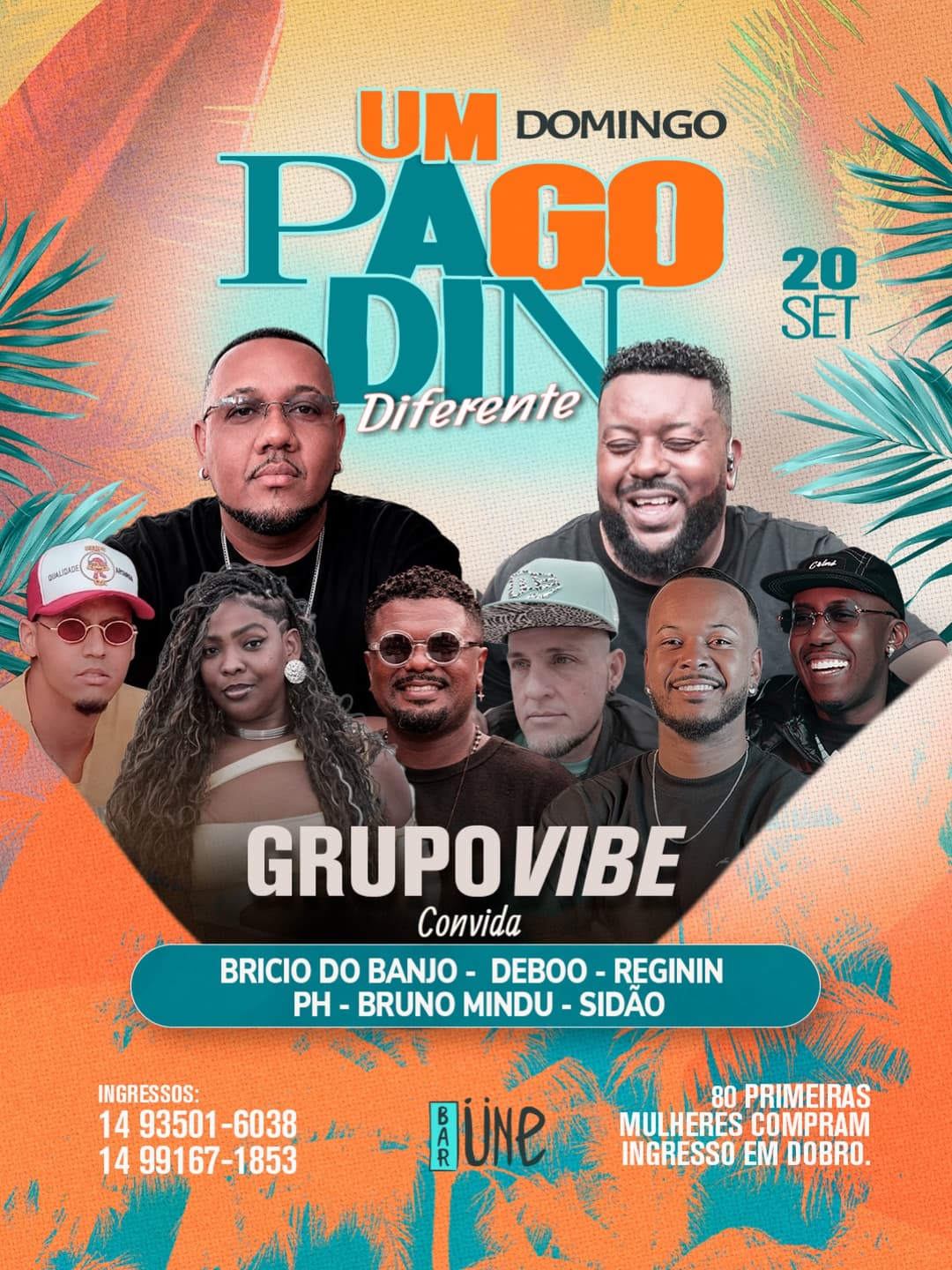 Flyer de Grupo Vibe
