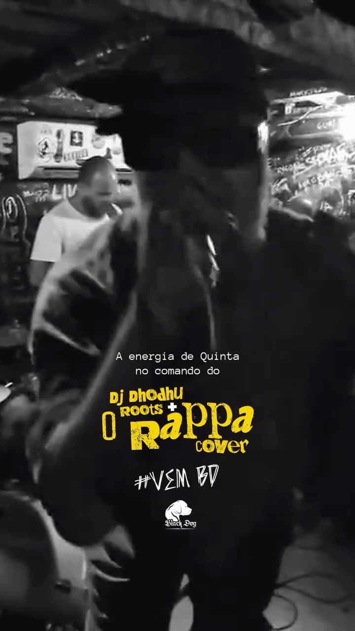 Flyer de Orappacover.oficial e Joel Bitencourt (Dhodhu)