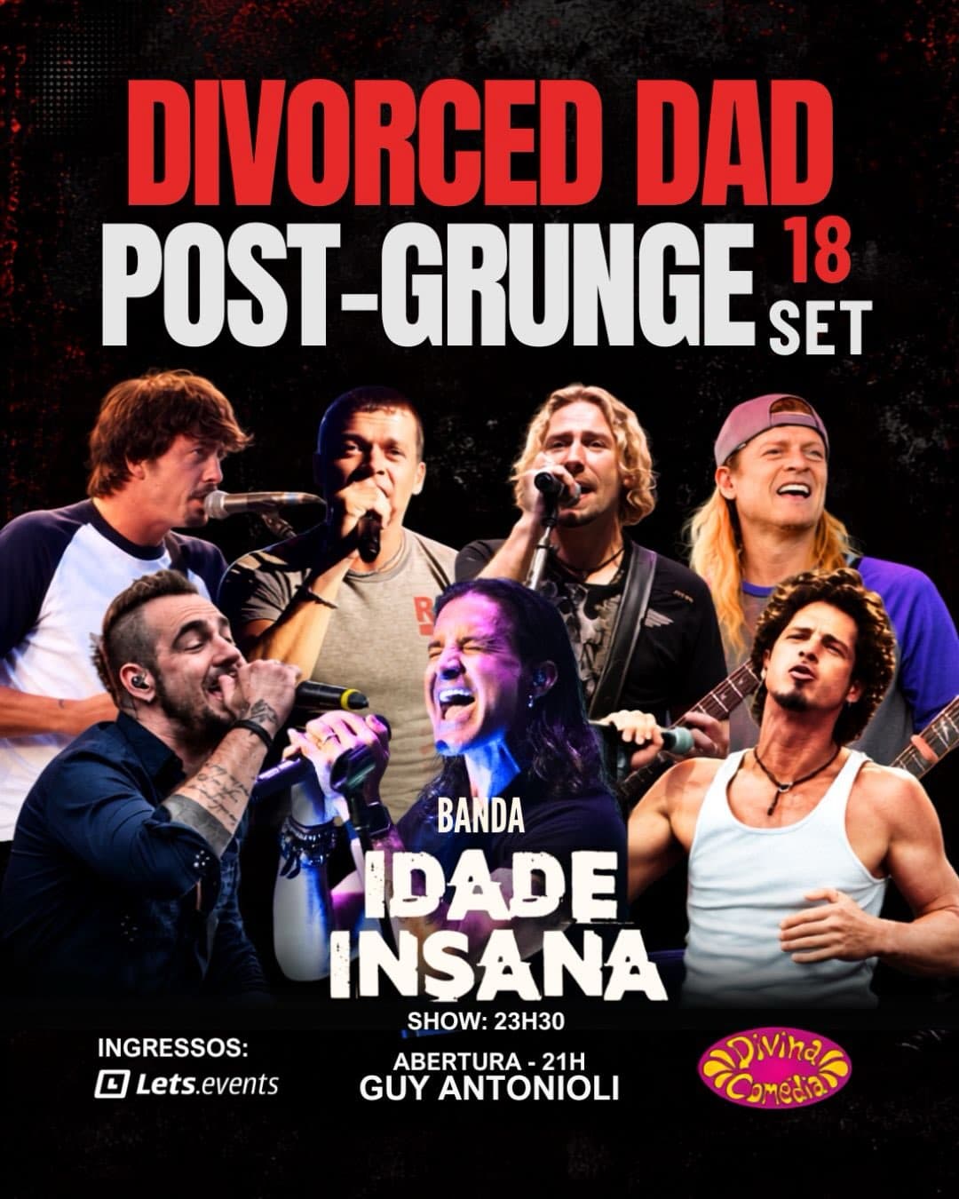 Flyer de Idade Insana
