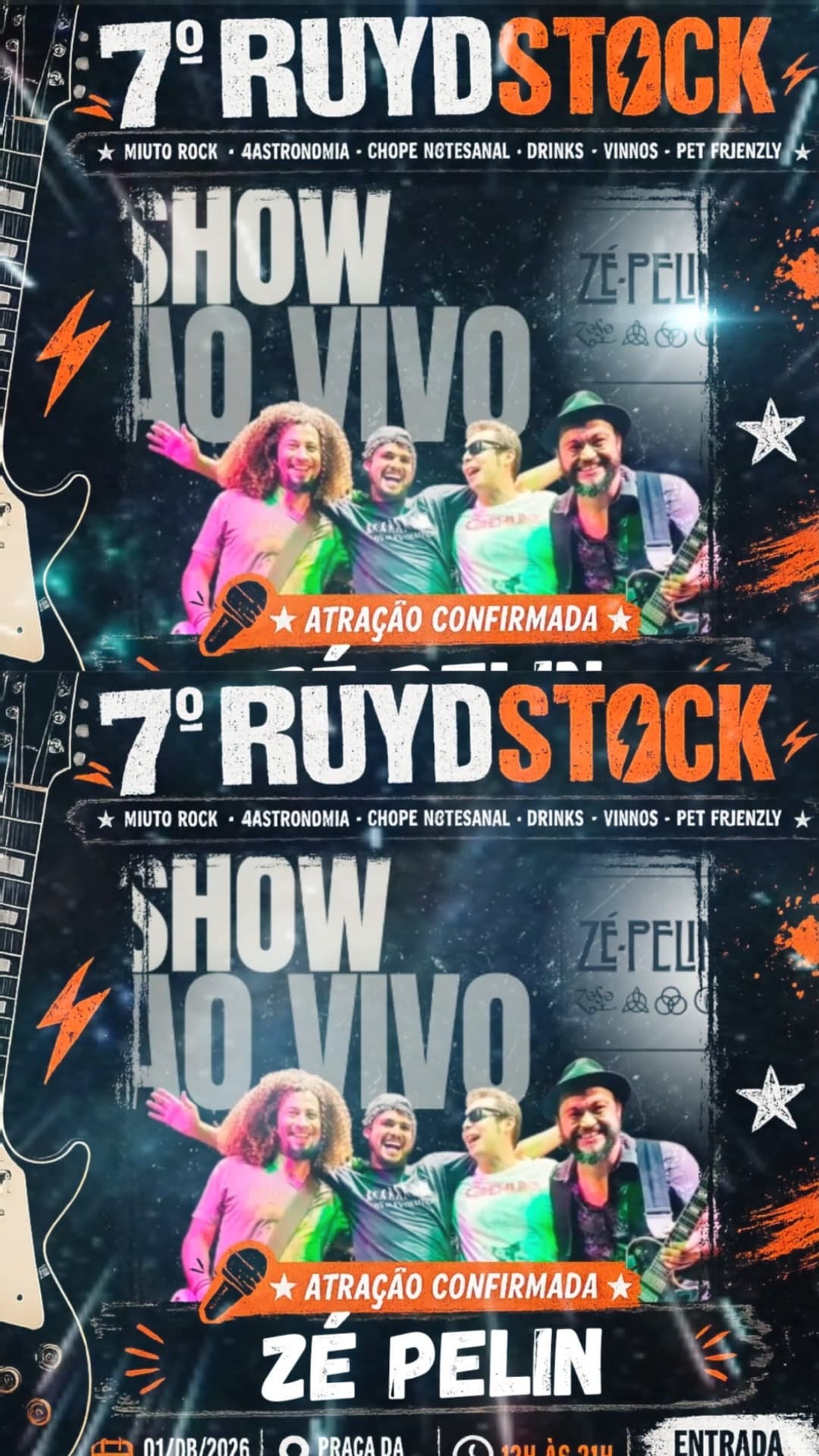 Flyer de Zé-Pelin