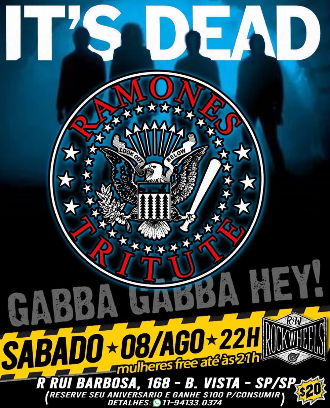 Flyer de It's Dead!