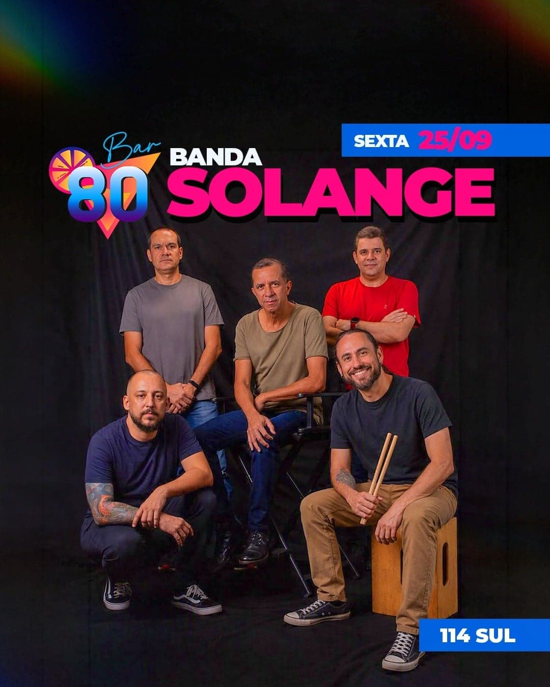 Flyer de Banda Solange