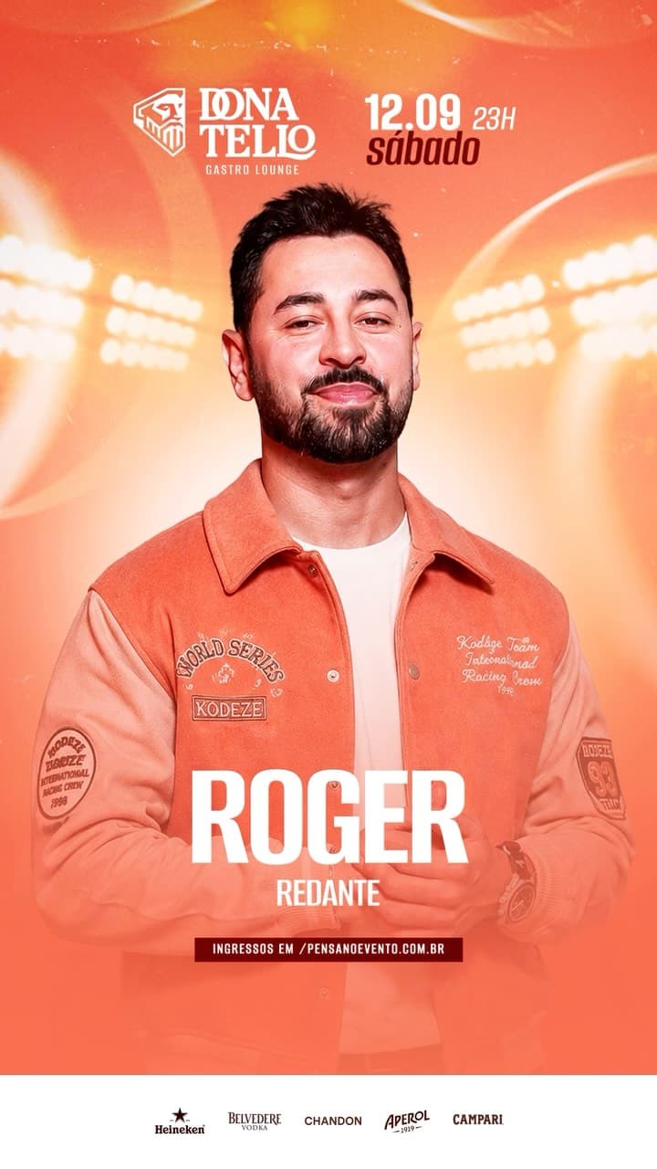 Flyer de rogeroficialcantor e djredante
