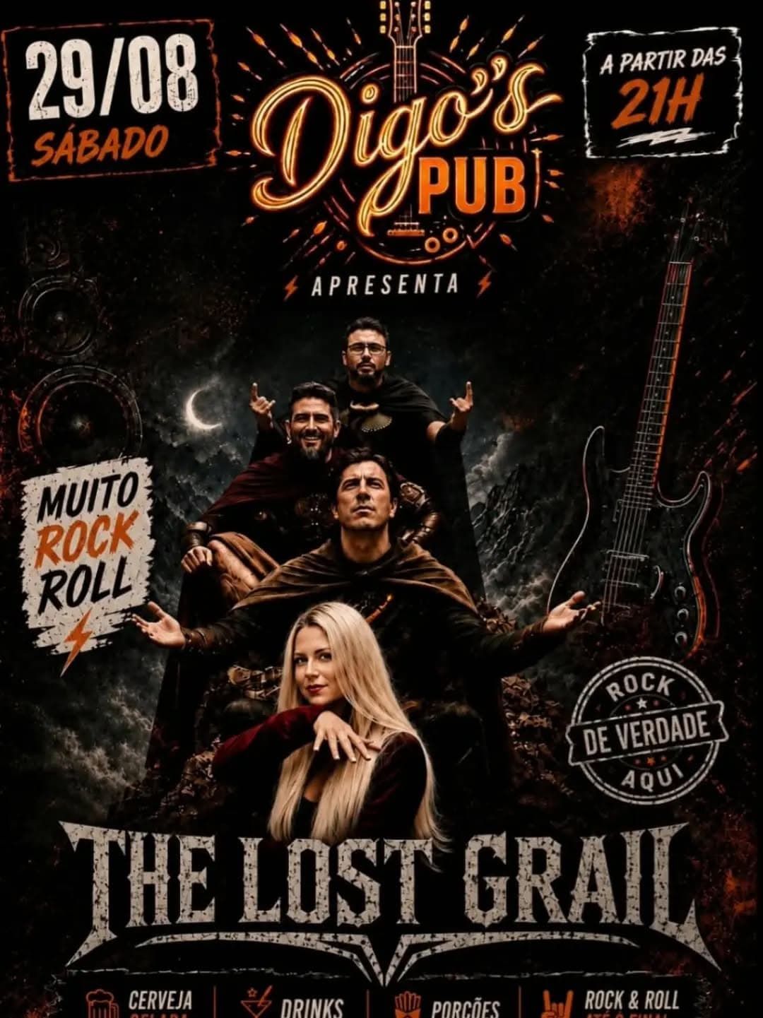 Flyer de The Lost Grail
