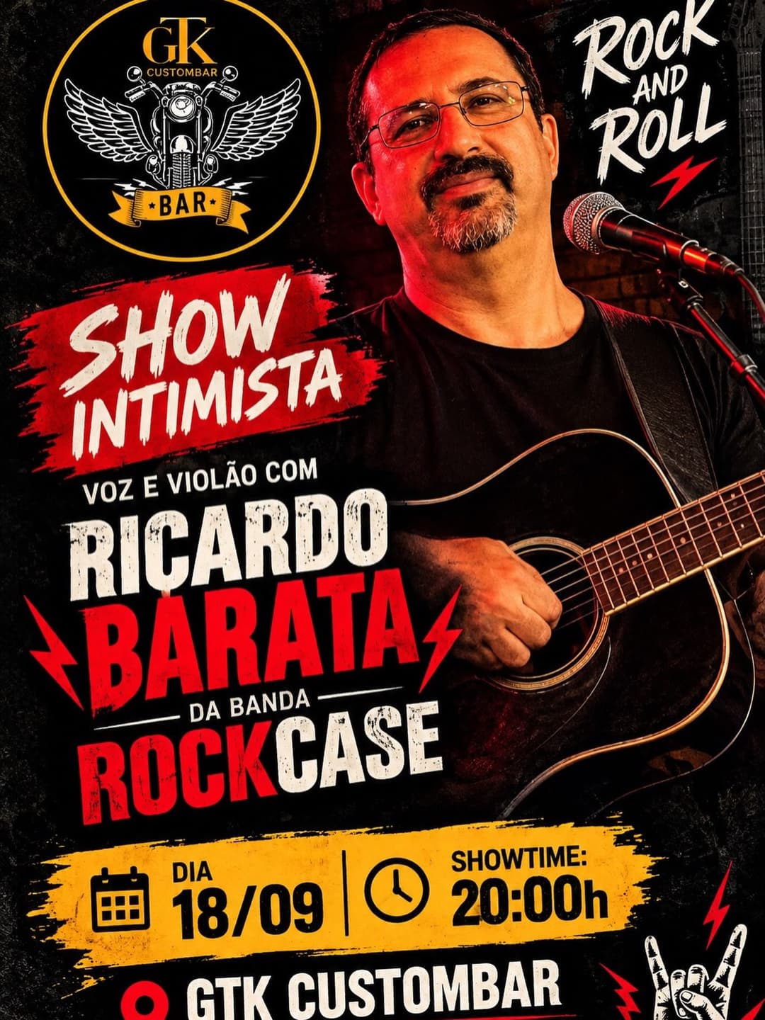 Flyer de Ricardo Barata