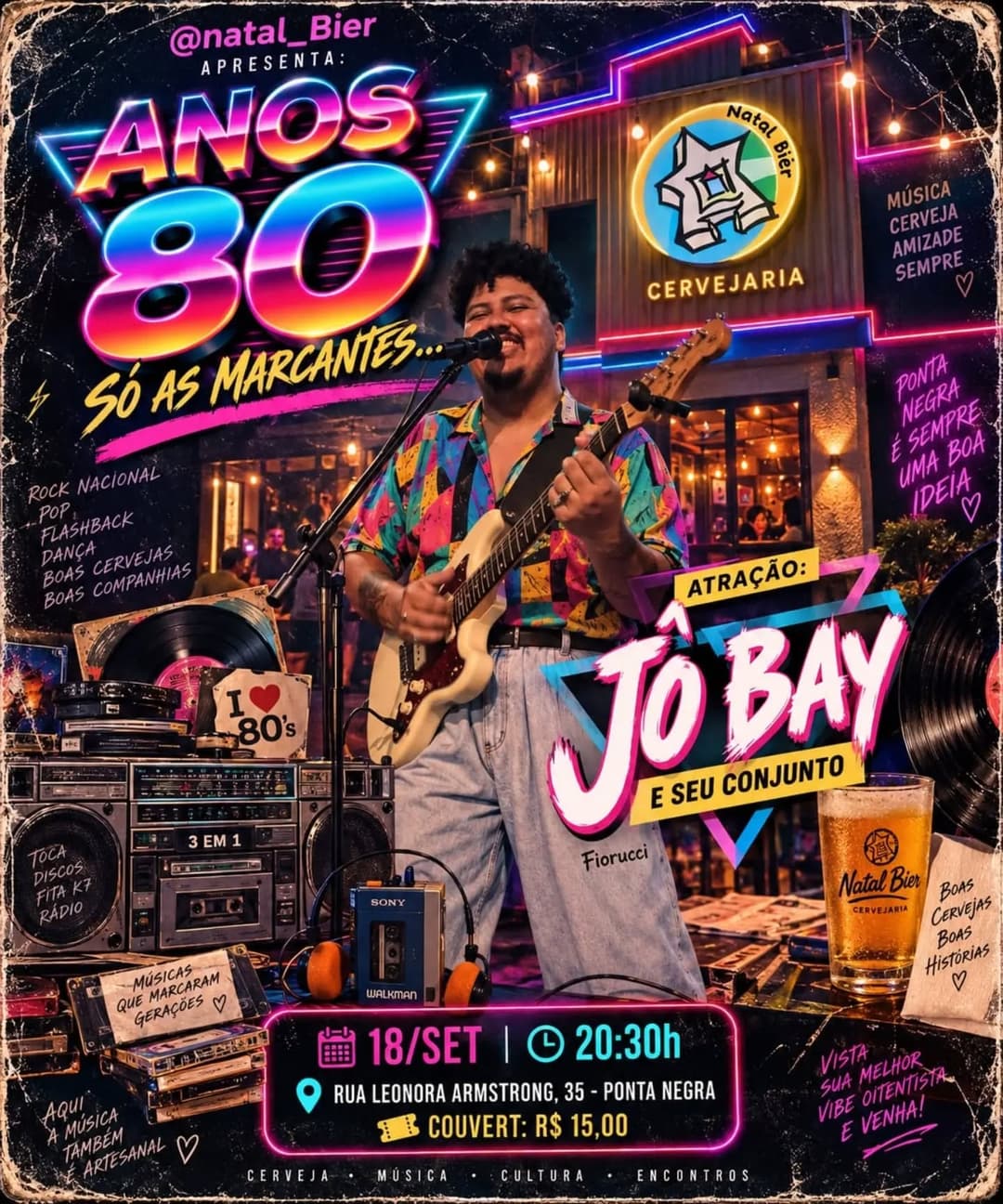 Flyer de Jo Bay e seu Conjunto