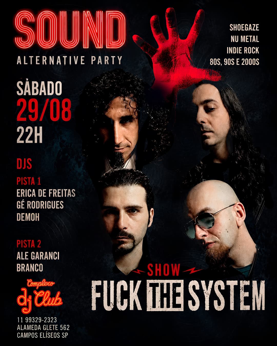 Flyer de Fuck The System