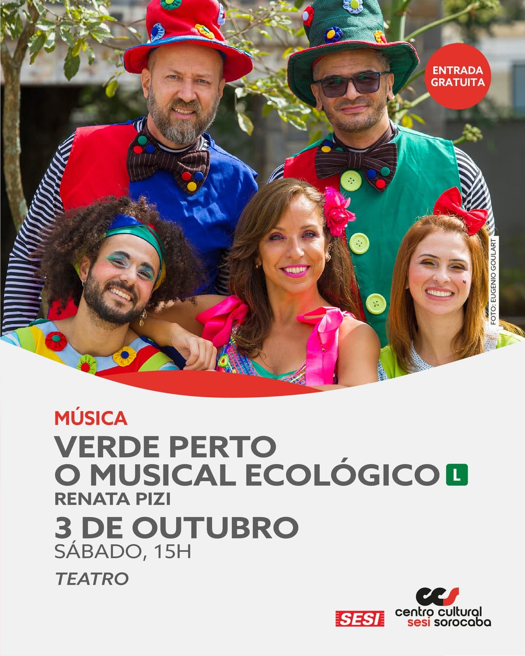 Flyer de VerDe Perto