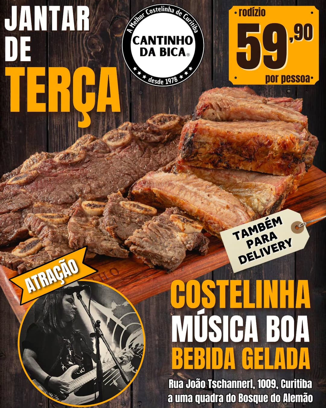 Flyer de Anne Fonseca