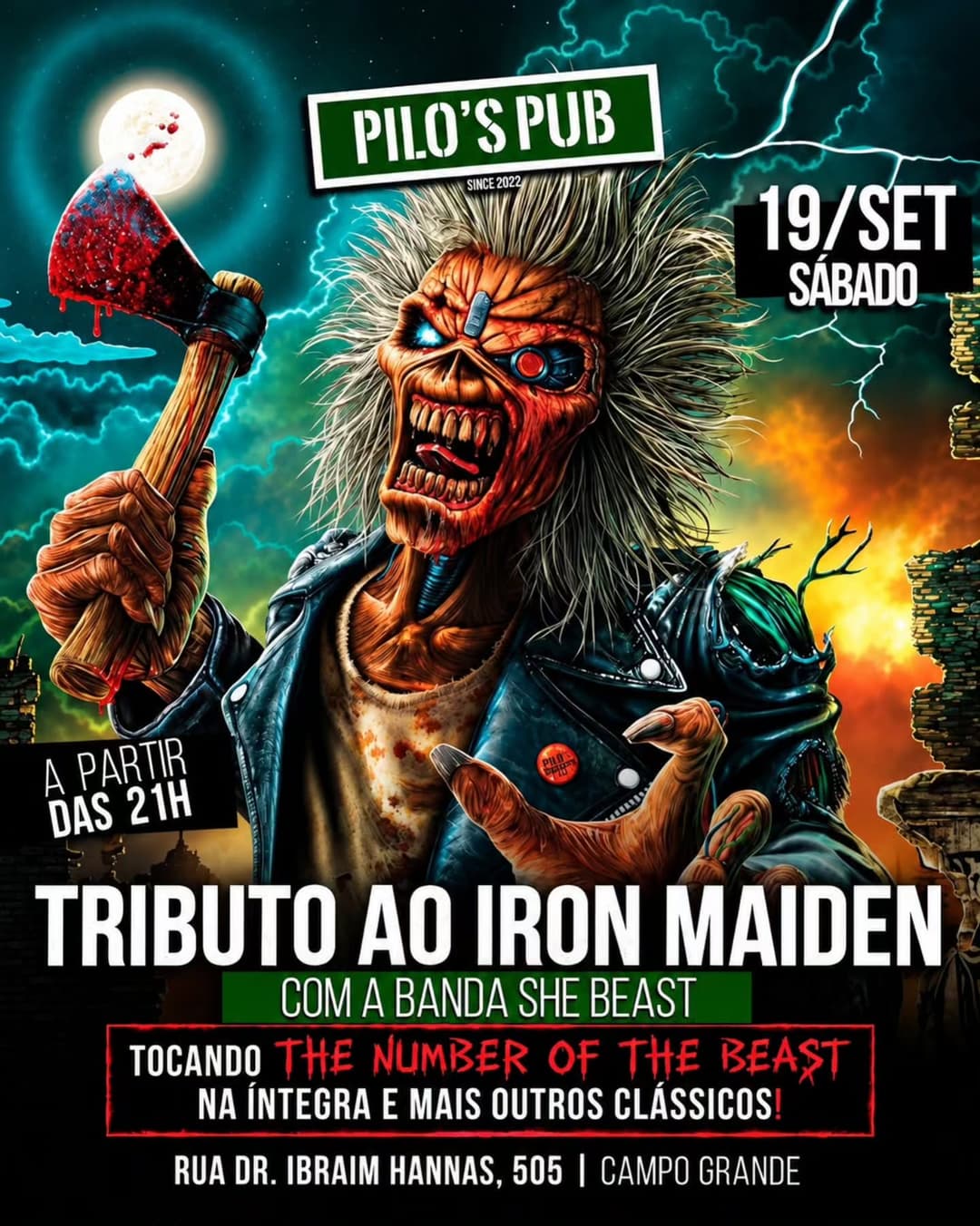 Flyer de She Beast