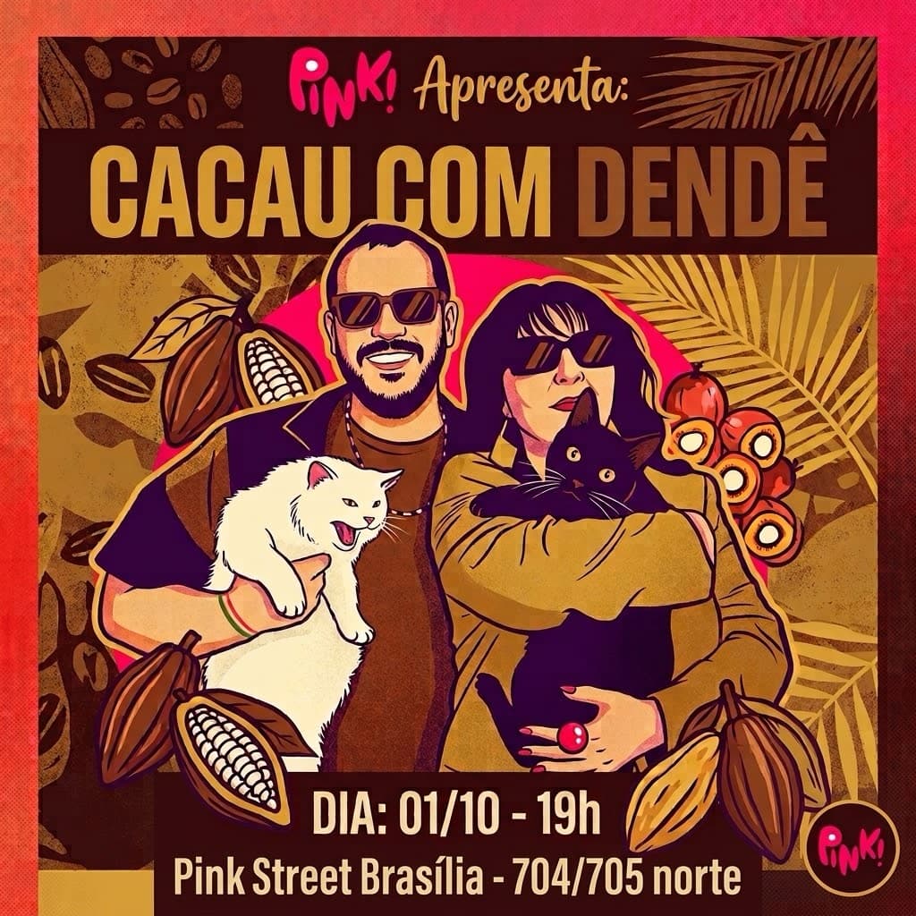 Flyer de DJ Cacau