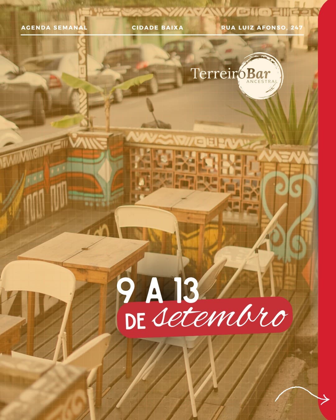 Flyer de Samba Nosso