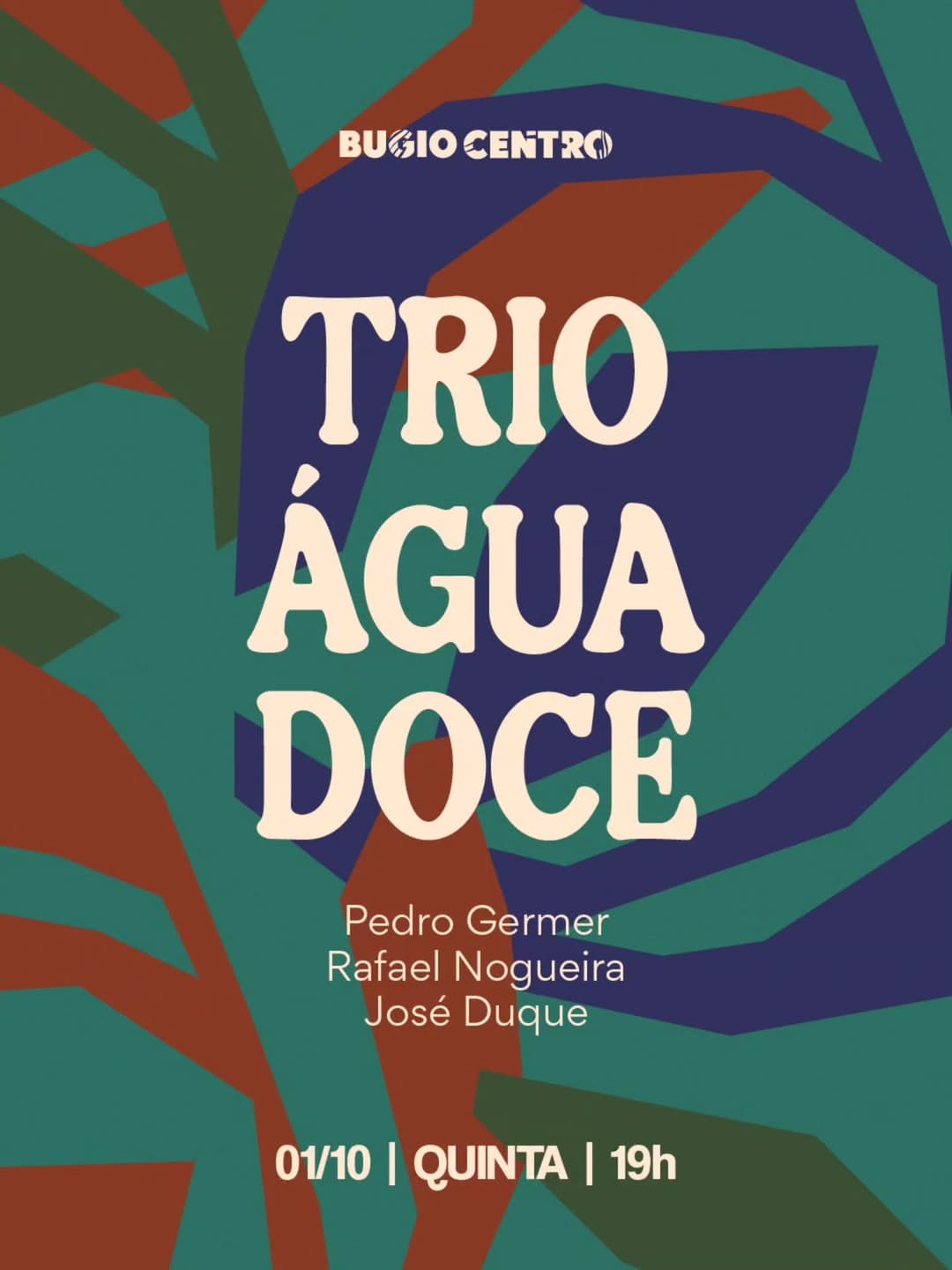 Flyer de Trio Água Doce