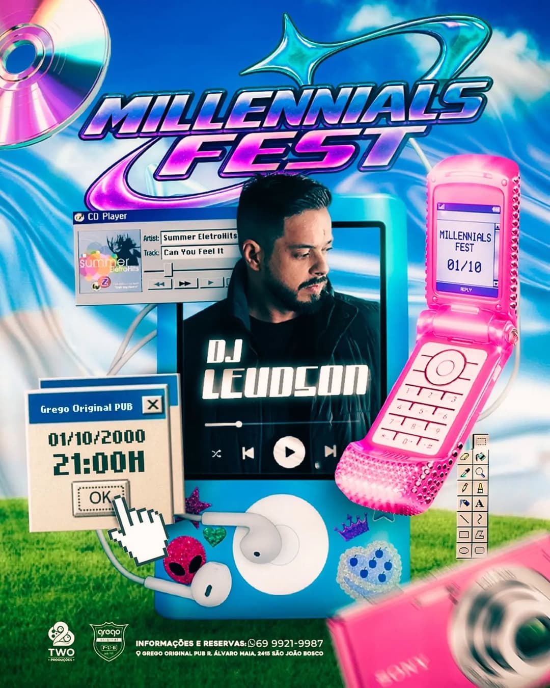 Flyer de DJ Leudson