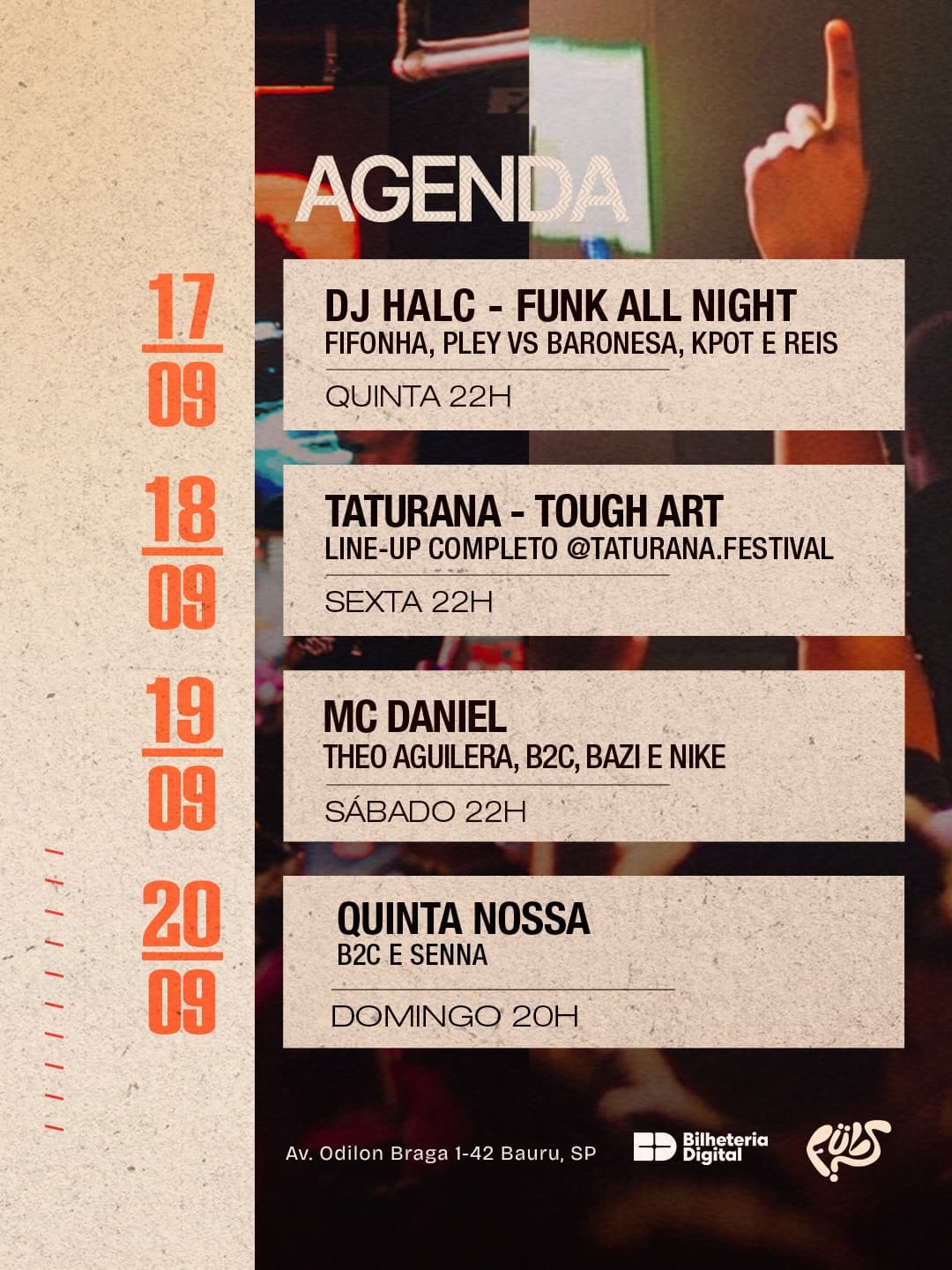 Flyer de Senna, B2C e Quinta Nossa