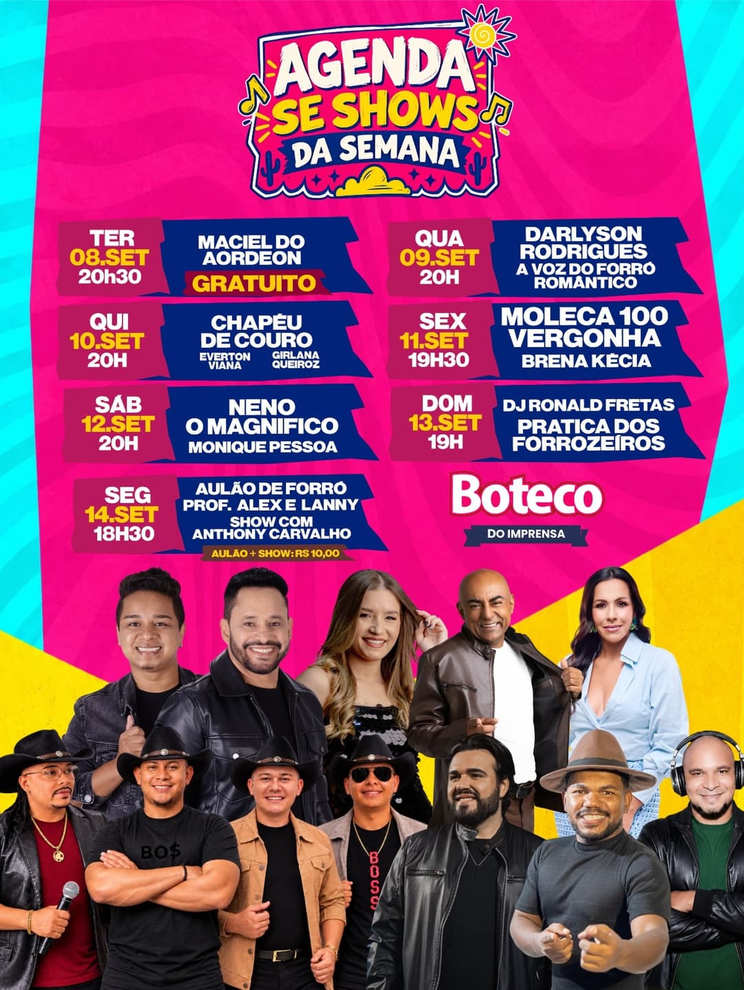 Flyer de Maciel do Acordeon