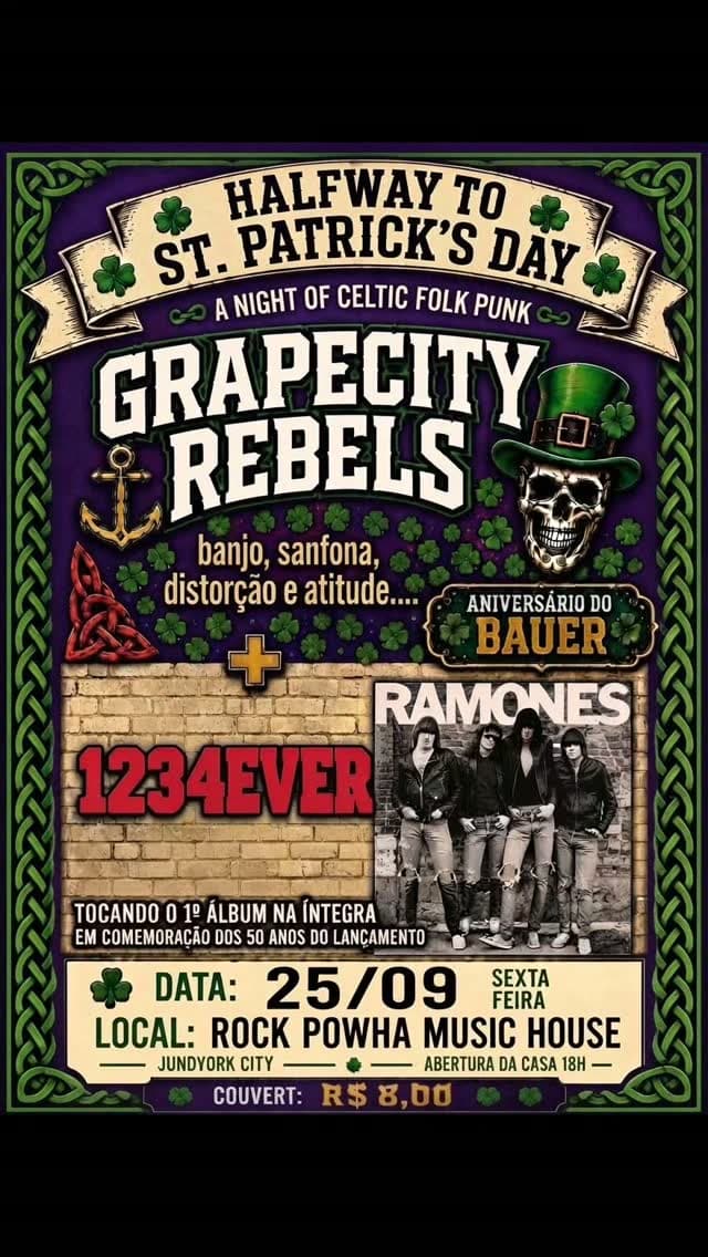 Flyer de Grapecity Rebels e 1234everramones