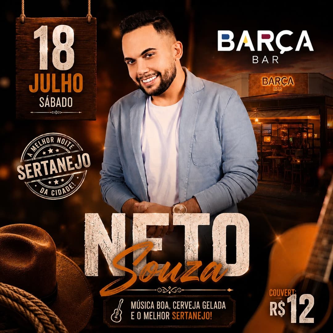 Flyer de Neto Souza