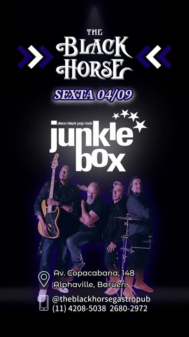 Flyer de Banda Junkie Box