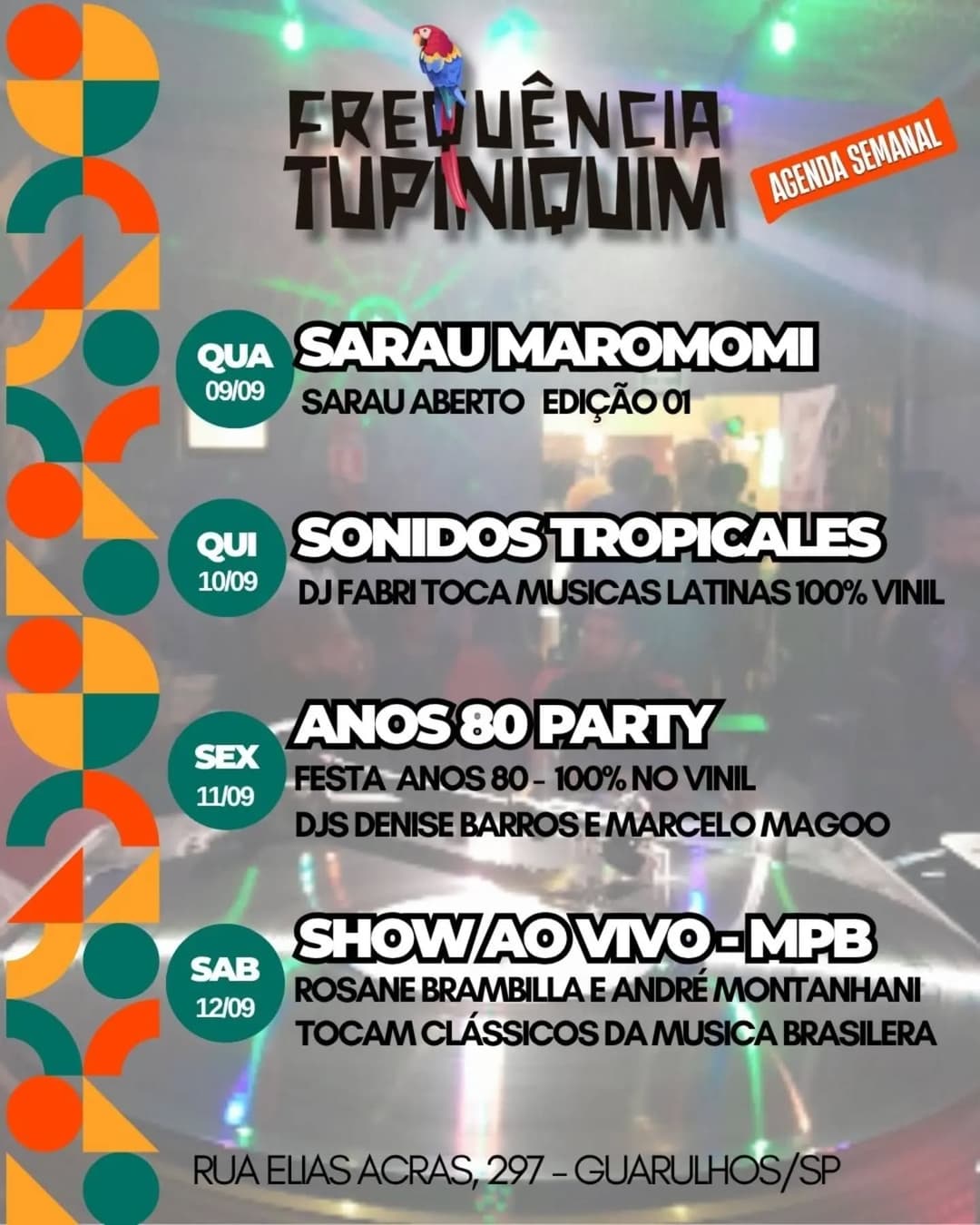 Flyer de DJ Marcelo Fabri