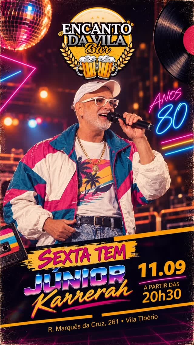 Flyer de Júnior Karrerah