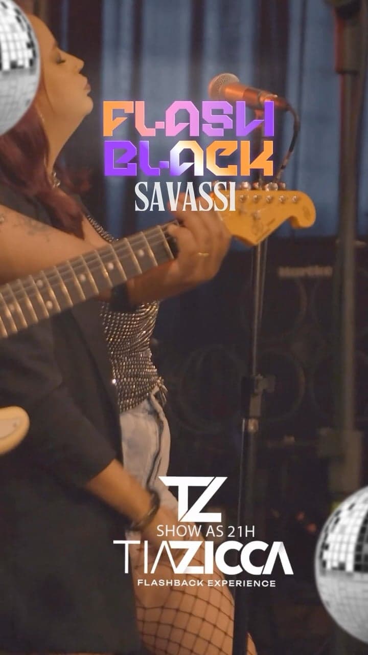 Flyer de Tia Zica, DJ Dubom e Edson Santana e Banda