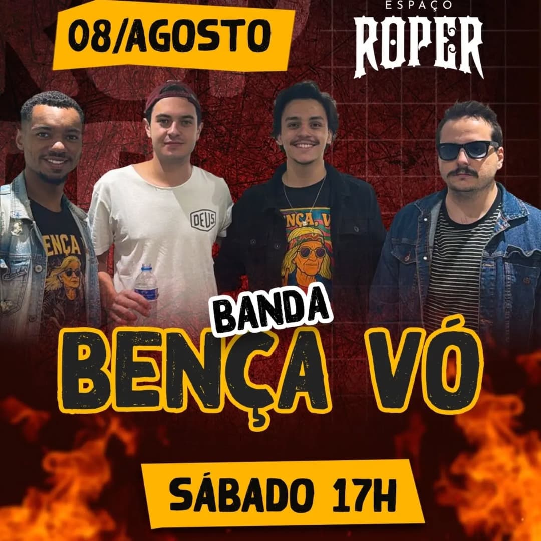 Flyer de Banda Bença Vô