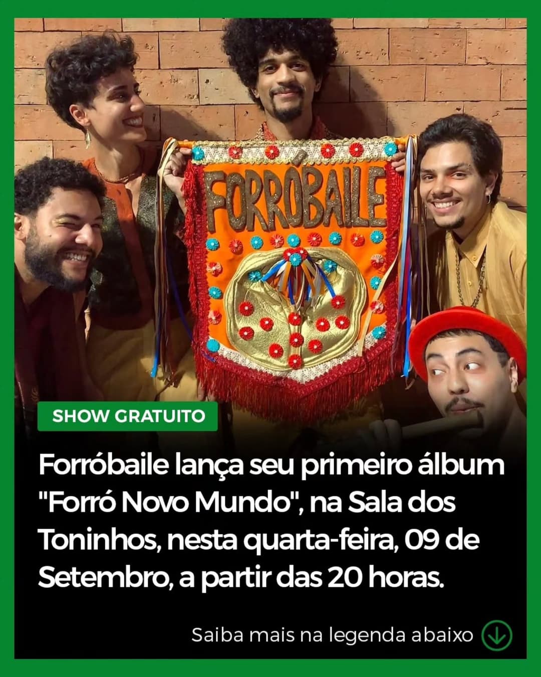 Flyer de Forróbaile