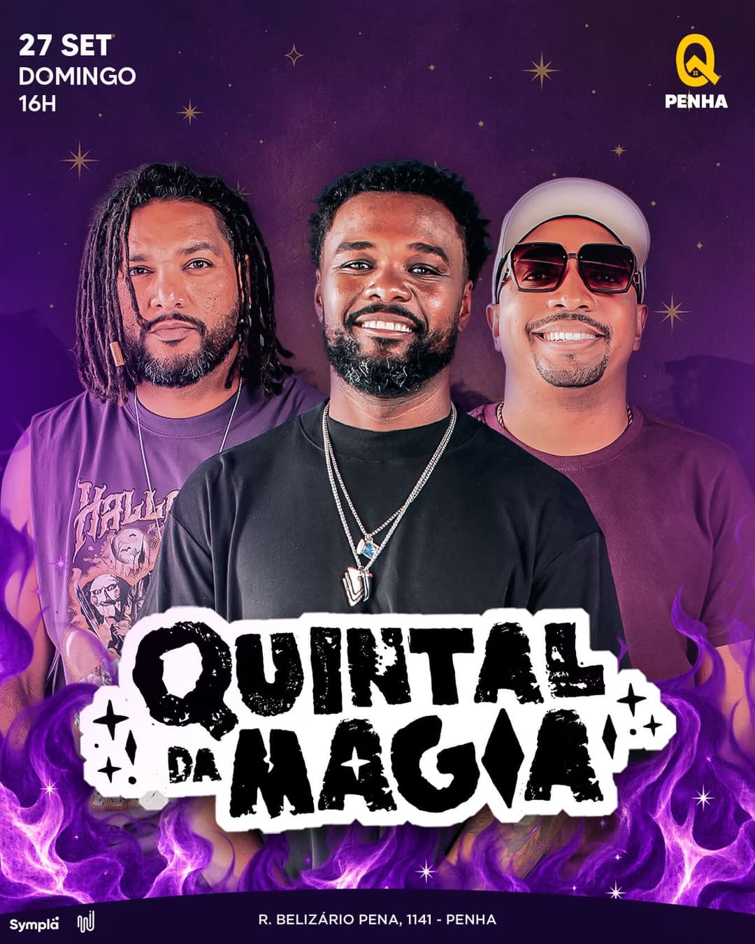 Flyer de Quintal da Magia