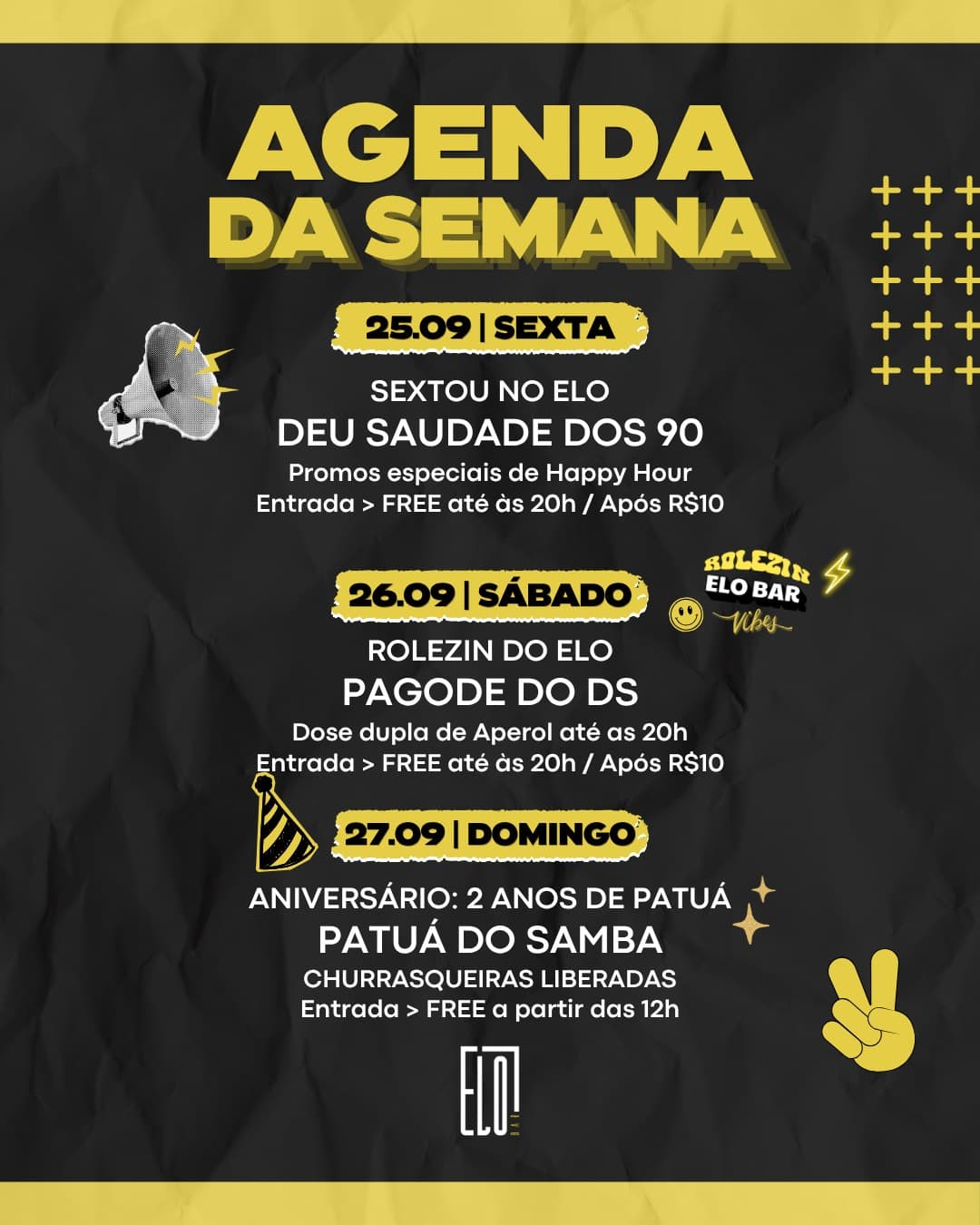 Flyer de Pagode do DS