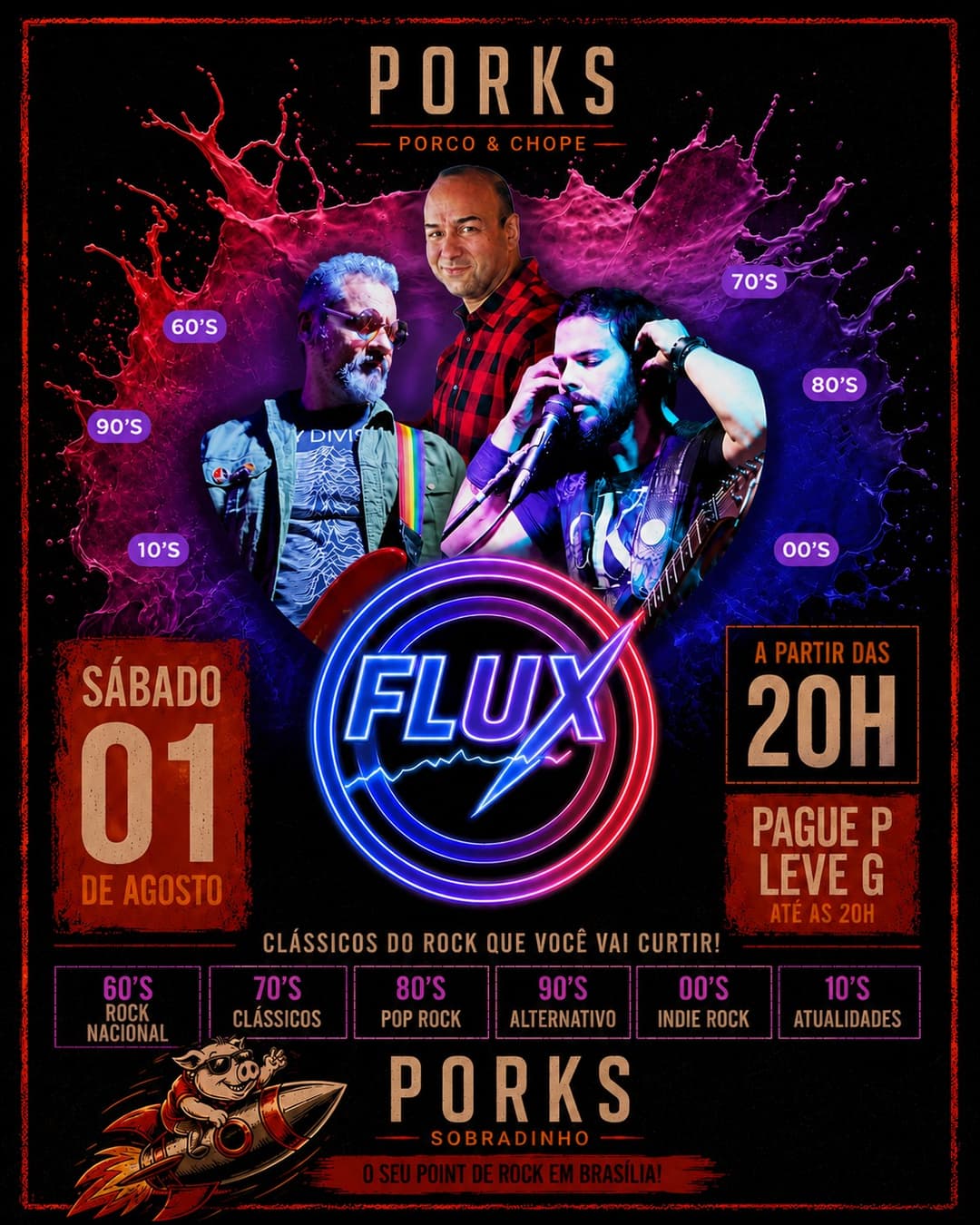 Flyer de FLUX